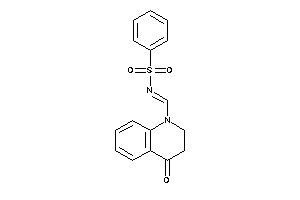 N-[(4-keto-2,3-dihydroquinolin-1-yl)methylene]benzenesulfonamide