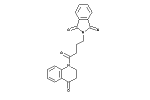 2-[4-keto-4-(4-keto-2,3-dihydroquinolin-1-yl)butyl]isoindoline-1,3-quinone