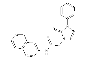 2-(5-keto-4-phenyl-tetrazol-1-yl)-N-(2-naphthyl)acetamide