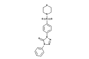 1-(4-morpholinosulfonylphenyl)-4-phenyl-tetrazol-5-one