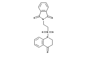 Image of 2-[2-[(4-keto-2,3-dihydroquinolin-1-yl)sulfonyl]ethyl]isoindoline-1,3-quinone