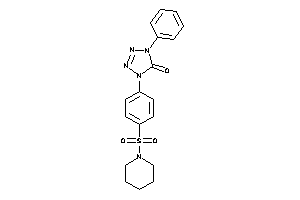 1-phenyl-4-(4-piperidinosulfonylphenyl)tetrazol-5-one