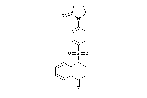 Image of 1-[4-(2-ketopyrrolidino)phenyl]sulfonyl-2,3-dihydroquinolin-4-one