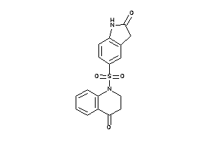 1-(2-ketoindolin-5-yl)sulfonyl-2,3-dihydroquinolin-4-one