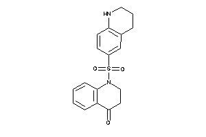 Image of 1-(1,2,3,4-tetrahydroquinolin-6-ylsulfonyl)-2,3-dihydroquinolin-4-one