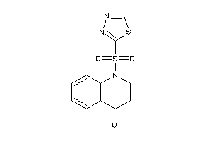 Image of 1-(1,3,4-thiadiazol-2-ylsulfonyl)-2,3-dihydroquinolin-4-one