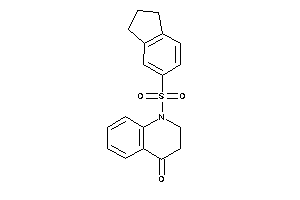 1-indan-5-ylsulfonyl-2,3-dihydroquinolin-4-one