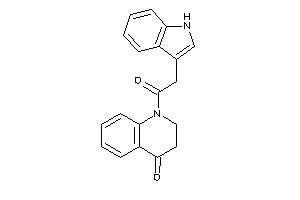 1-[2-(1H-indol-3-yl)acetyl]-2,3-dihydroquinolin-4-one
