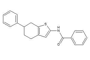 N-(6-phenyl-4,5,6,7-tetrahydrobenzothiophen-2-yl)benzamide