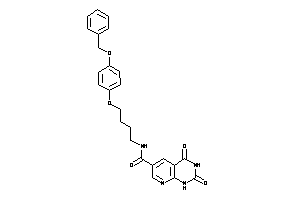 N-[4-(4-benzoxyphenoxy)butyl]-2,4-diketo-1H-pyrido[2,3-d]pyrimidine-6-carboxamide