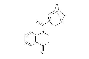 1-(adamantane-1-carbonyl)-2,3-dihydroquinolin-4-one