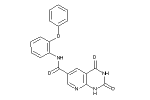 2,4-diketo-N-(2-phenoxyphenyl)-1H-pyrido[2,3-d]pyrimidine-6-carboxamide