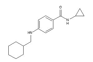 4-(cyclohexylmethylamino)-N-cyclopropyl-benzamide