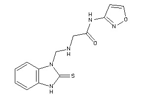 N-isoxazol-3-yl-2-[(2-thioxo-3H-benzimidazol-1-yl)methylamino]acetamide