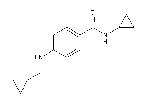 N-cyclopropyl-4-(cyclopropylmethylamino)benzamide