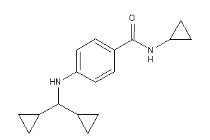 N-cyclopropyl-4-(dicyclopropylmethylamino)benzamide