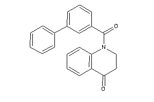 Image of 1-(3-phenylbenzoyl)-2,3-dihydroquinolin-4-one