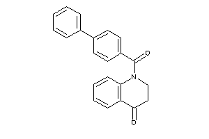 1-(4-phenylbenzoyl)-2,3-dihydroquinolin-4-one