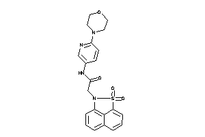 2-(diketoBLAHyl)-N-(6-morpholino-3-pyridyl)acetamide