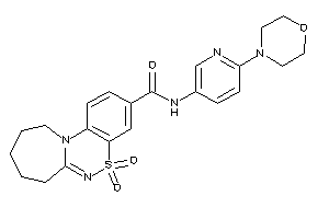 Diketo-N-(6-morpholino-3-pyridyl)BLAHcarboxamide