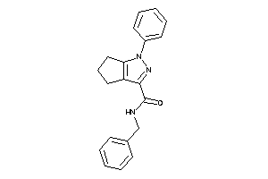 N-benzyl-1-phenyl-5,6-dihydro-4H-cyclopenta[c]pyrazole-3-carboxamide