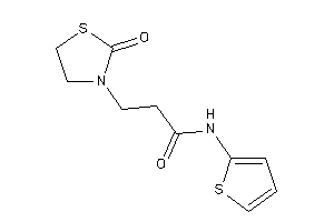 3-(2-ketothiazolidin-3-yl)-N-(2-thienyl)propionamide