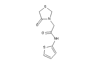 2-(4-ketothiazolidin-3-yl)-N-(2-thienyl)acetamide