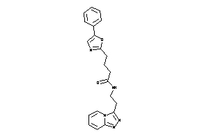 4-(5-phenyloxazol-2-yl)-N-[2-([1,2,4]triazolo[4,3-a]pyridin-3-yl)ethyl]butyramide