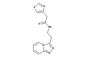 2-thiazol-4-yl-N-[2-([1,2,4]triazolo[4,3-a]pyridin-3-yl)ethyl]acetamide