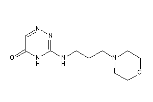 3-(3-morpholinopropylamino)-4H-1,2,4-triazin-5-one