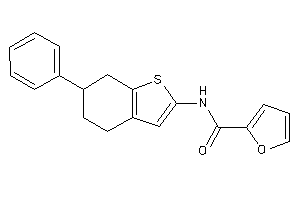Image of N-(6-phenyl-4,5,6,7-tetrahydrobenzothiophen-2-yl)-2-furamide