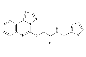 Image of N-(2-thenyl)-2-([1,2,4]triazolo[1,5-c]quinazolin-5-ylthio)acetamide