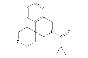 Cyclopropyl(spiro[1,3-dihydroisoquinoline-4,4'-tetrahydropyran]-2-yl)methanone