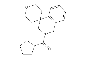 Cyclopentyl(spiro[1,3-dihydroisoquinoline-4,4'-tetrahydropyran]-2-yl)methanone