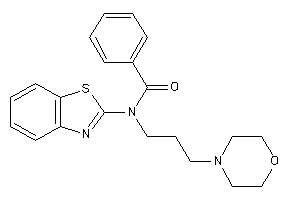 N-(1,3-benzothiazol-2-yl)-N-(3-morpholinopropyl)benzamide