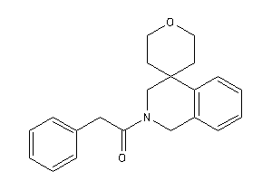 2-phenyl-1-spiro[1,3-dihydroisoquinoline-4,4'-tetrahydropyran]-2-yl-ethanone