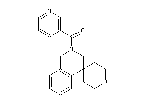 3-pyridyl(spiro[1,3-dihydroisoquinoline-4,4'-tetrahydropyran]-2-yl)methanone