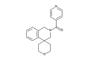 4-pyridyl(spiro[1,3-dihydroisoquinoline-4,4'-tetrahydropyran]-2-yl)methanone