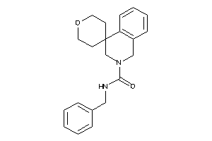 N-benzylspiro[1,3-dihydroisoquinoline-4,4'-tetrahydropyran]-2-carboxamide