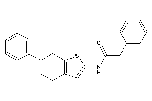 2-phenyl-N-(6-phenyl-4,5,6,7-tetrahydrobenzothiophen-2-yl)acetamide