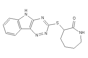 3-(5H-[1,2,4]triazino[5,6-b]indol-3-ylthio)azepan-2-one