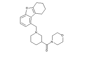 Morpholino-[1-(6,7,8,9-tetrahydrodibenzofuran-1-ylmethyl)-3-piperidyl]methanone