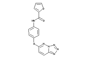 N-[4-(tetrazolo[5,1-f]pyridazin-6-yloxy)phenyl]-2-furamide