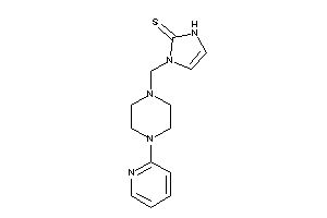 1-[[4-(2-pyridyl)piperazino]methyl]-4-imidazoline-2-thione