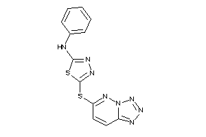 Phenyl-[5-(tetrazolo[5,1-f]pyridazin-6-ylthio)-1,3,4-thiadiazol-2-yl]amine