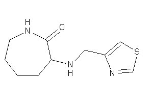 Image of 3-(thiazol-4-ylmethylamino)azepan-2-one