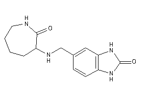 5-[[(2-ketoazepan-3-yl)amino]methyl]-1,3-dihydrobenzimidazol-2-one