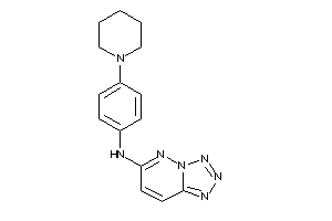 (4-piperidinophenyl)-(tetrazolo[5,1-f]pyridazin-6-yl)amine