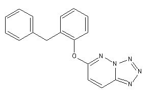 6-(2-benzylphenoxy)tetrazolo[5,1-f]pyridazine