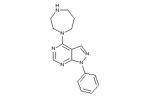 4-(1,4-diazepan-1-yl)-1-phenyl-pyrazolo[3,4-d]pyrimidine